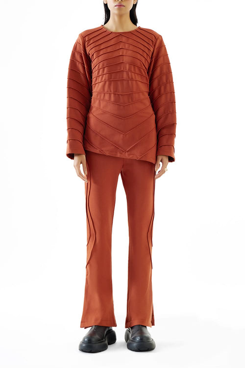 Echo Knitted Top +pant set