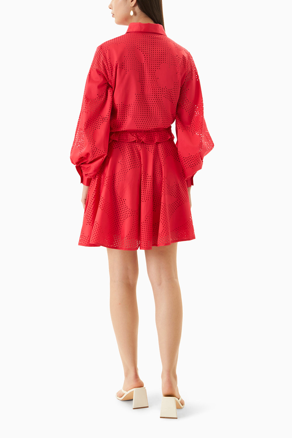 Red Amaryllis Dress