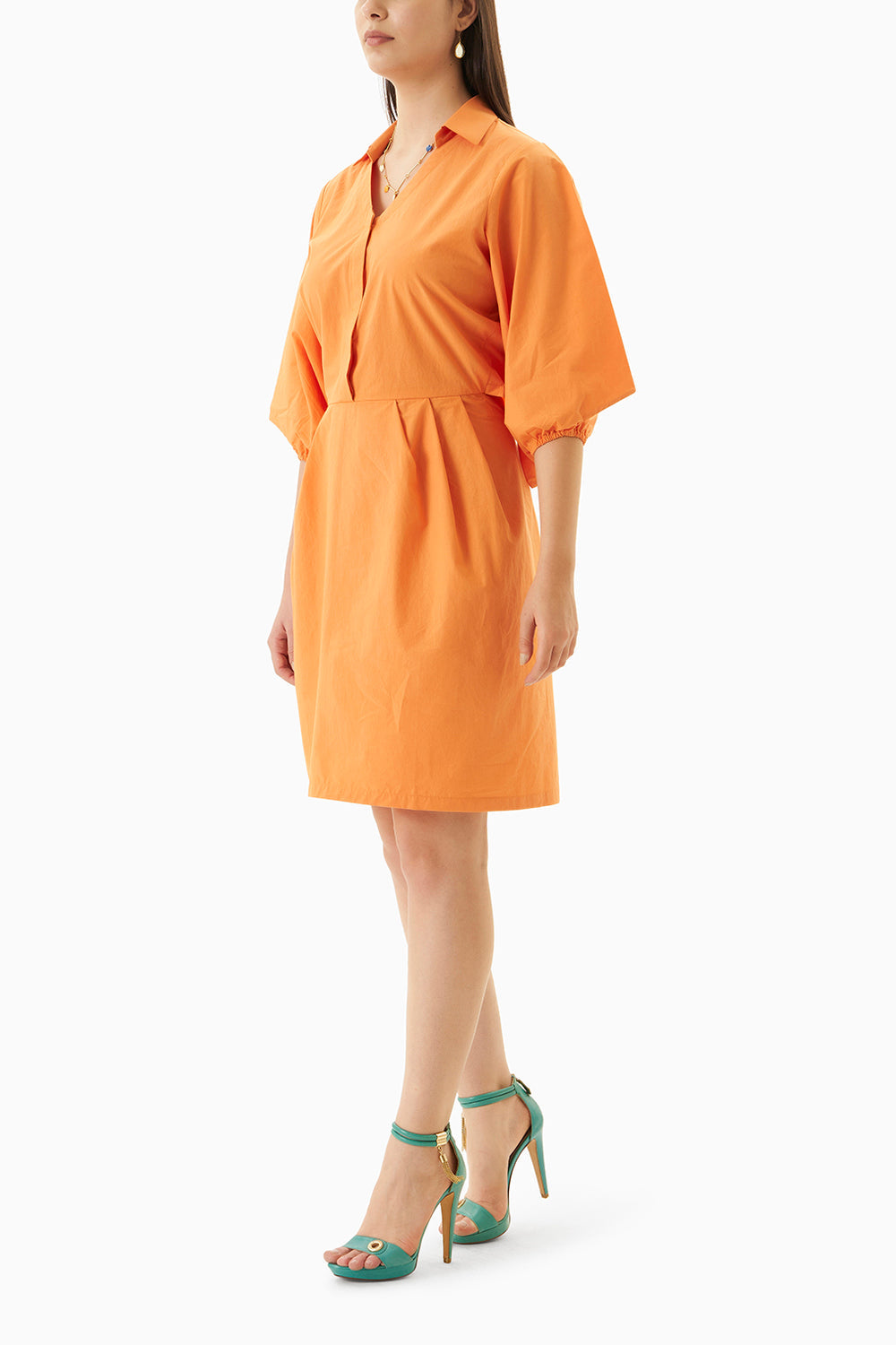 Orange Tulip Dress