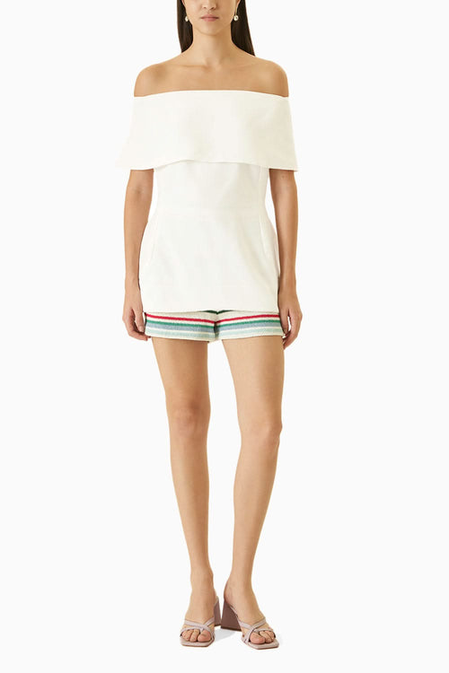 Ivory Bandeau Top