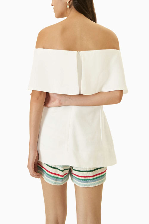 Ivory Bandeau Top