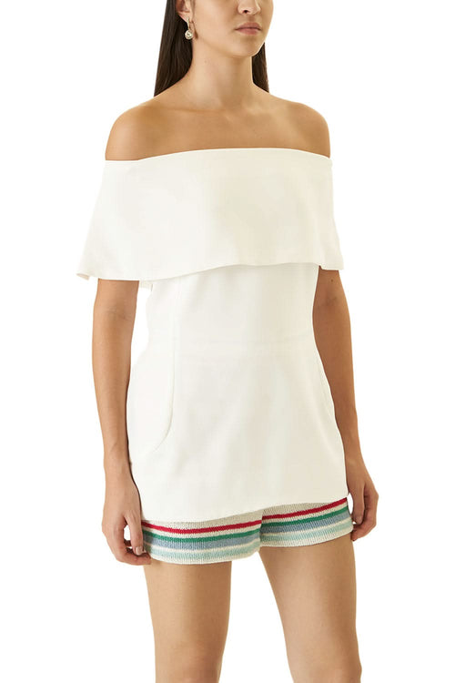 Ivory Bandeau Top