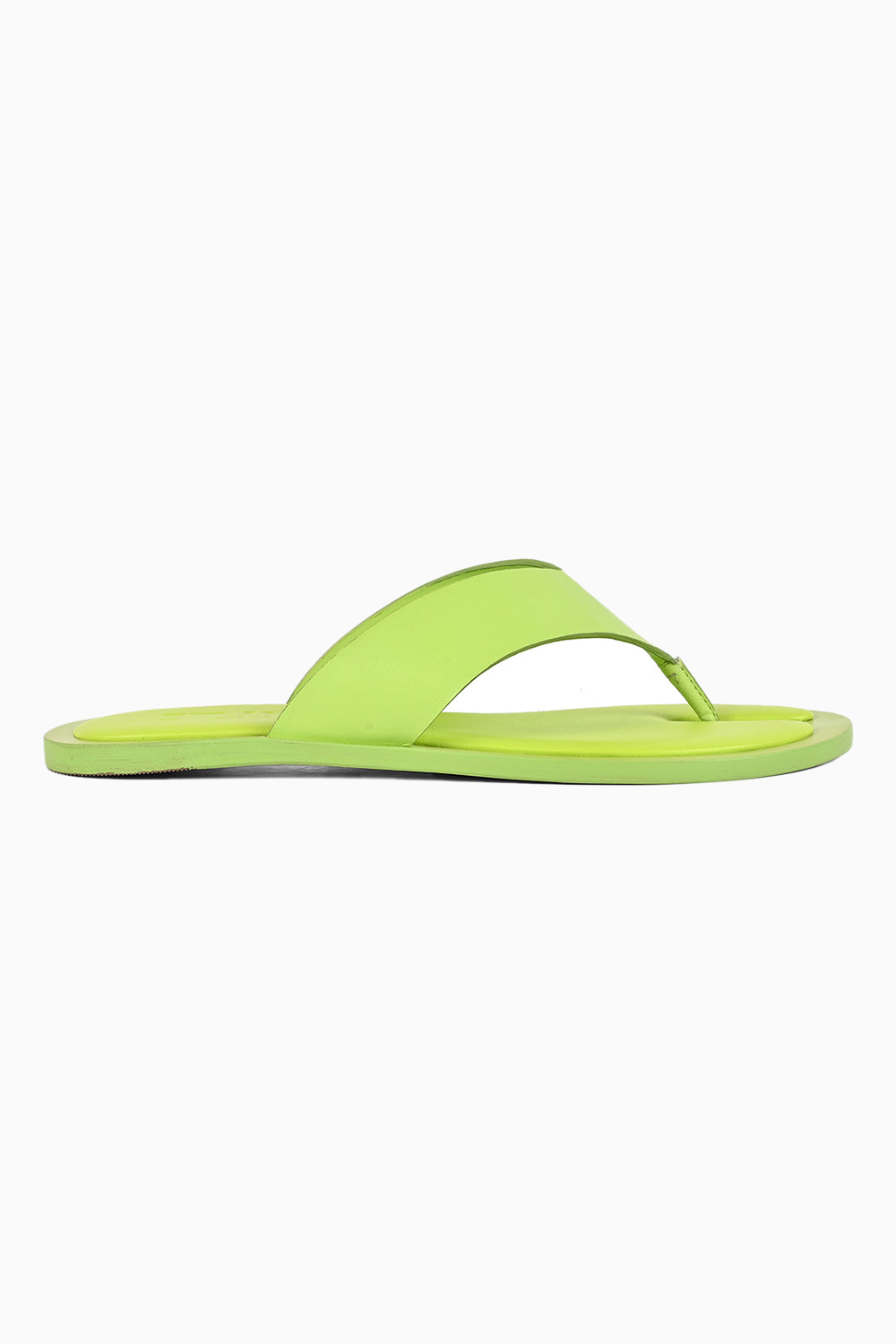 Natasha Green Slip on Sandals