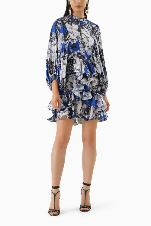 Printed Luana Short Dress