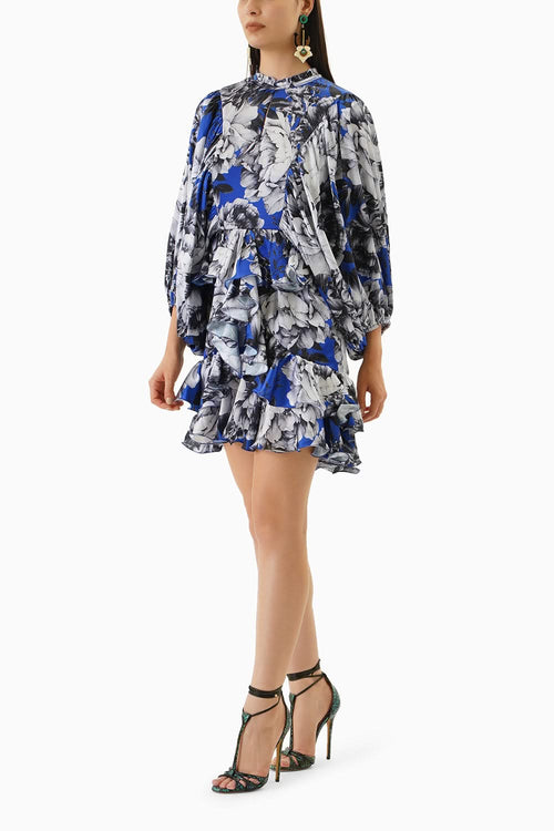 Printed Luana Short Dress