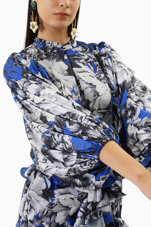 Printed Luana Short Dress