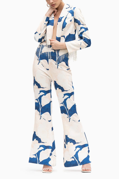 Mystic Blue Foma Jacket Set