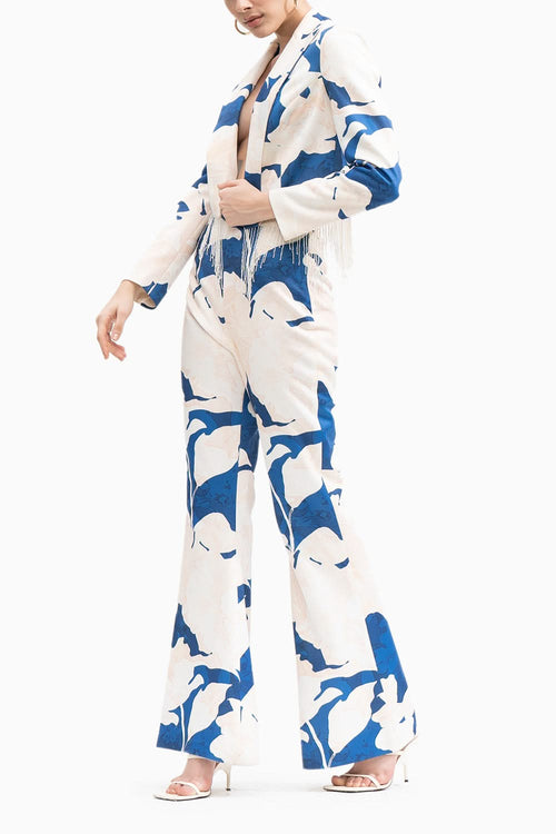 Mystic Blue Foma Jacket Set