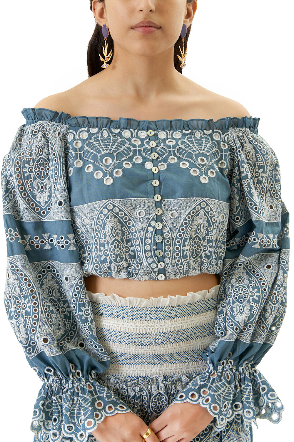 Blue Sea Breeze Skirt