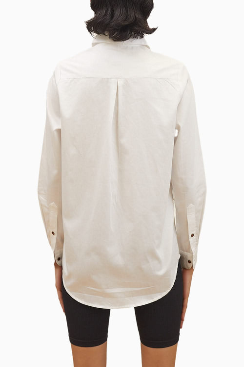 PLV Garden White Butterfly Shirt