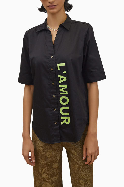 Black Neon L'Amour Shirt