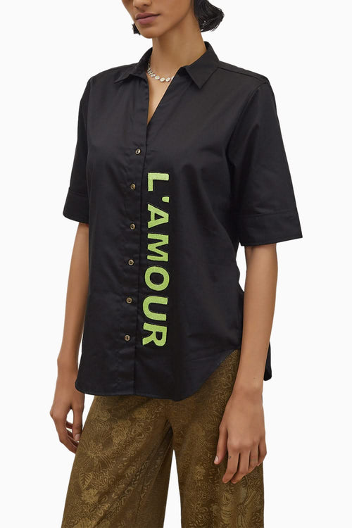 Black Neon L'Amour Shirt