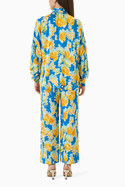 Marigold Knot Shirt and Pants Co-ord