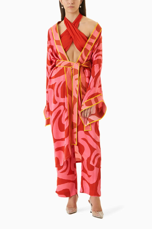 Candy Crop Knot Top and Trousers