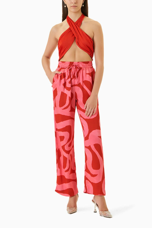Candy Crop Knot Top and Trousers