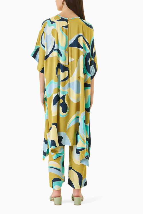 Maple Kimono Kurta And Pants