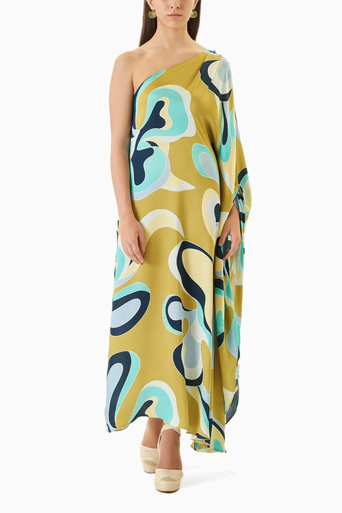 Maple One Shoulder Dress