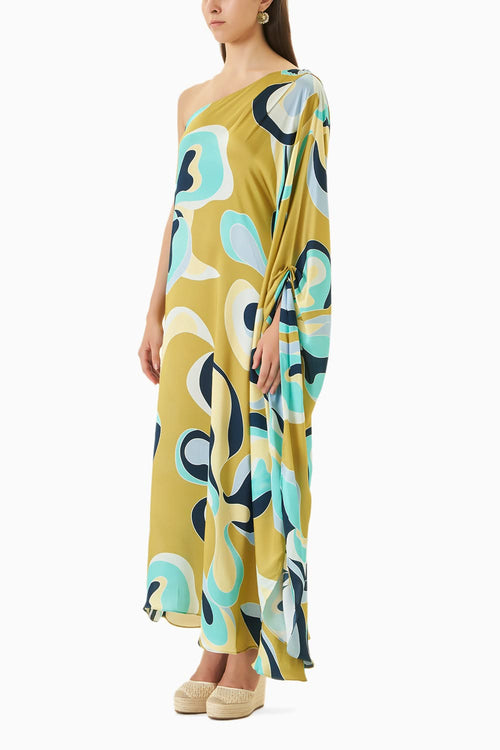 Maple One Shoulder Dress