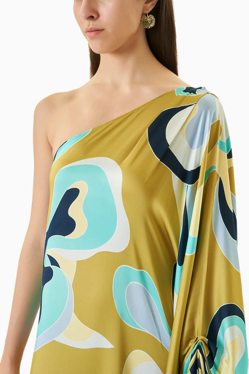 Maple One Shoulder Dress