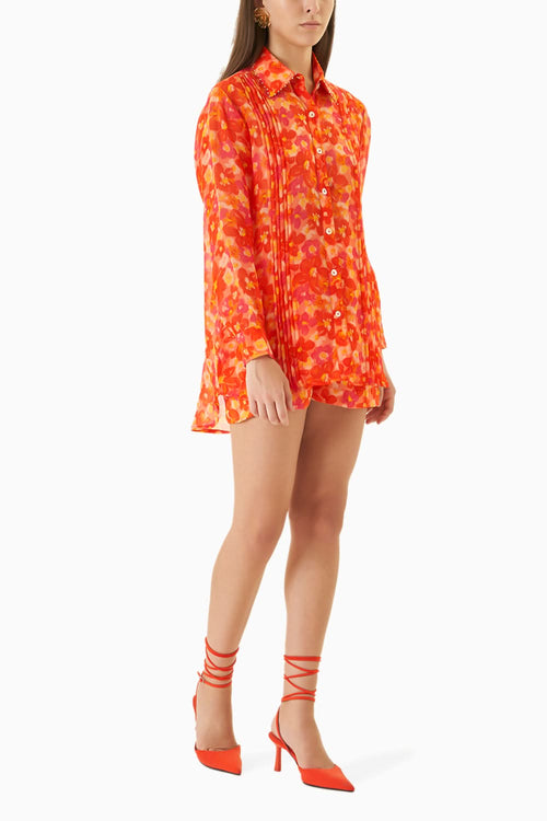 Poppy Organza Shirt