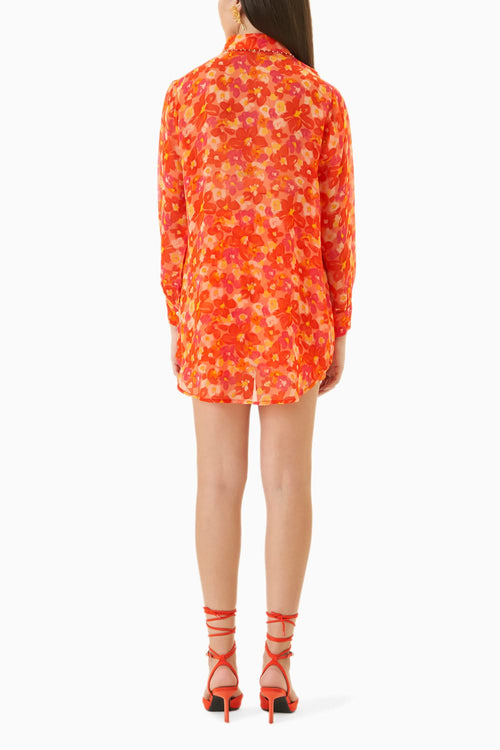 Poppy Organza Shirt