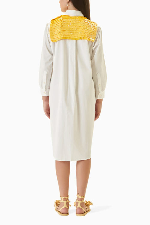 Sunflower Shirt Dress
