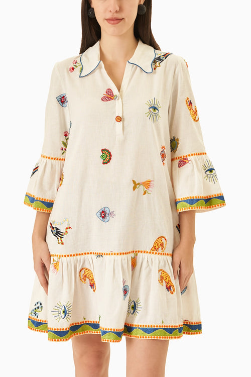Norah Short Tiered Dress