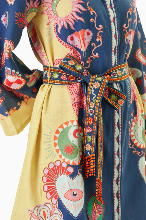 Blue Athena Dress