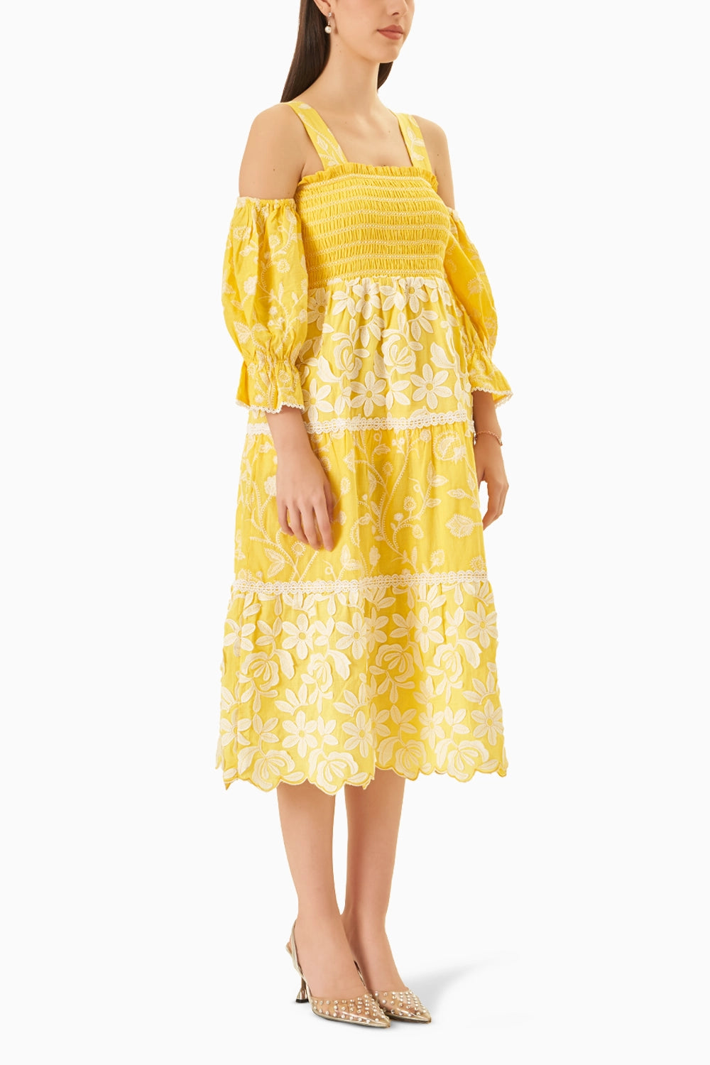 Yellow Becca Dress