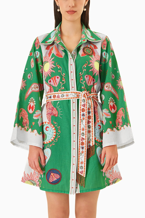 Green Athena Dress