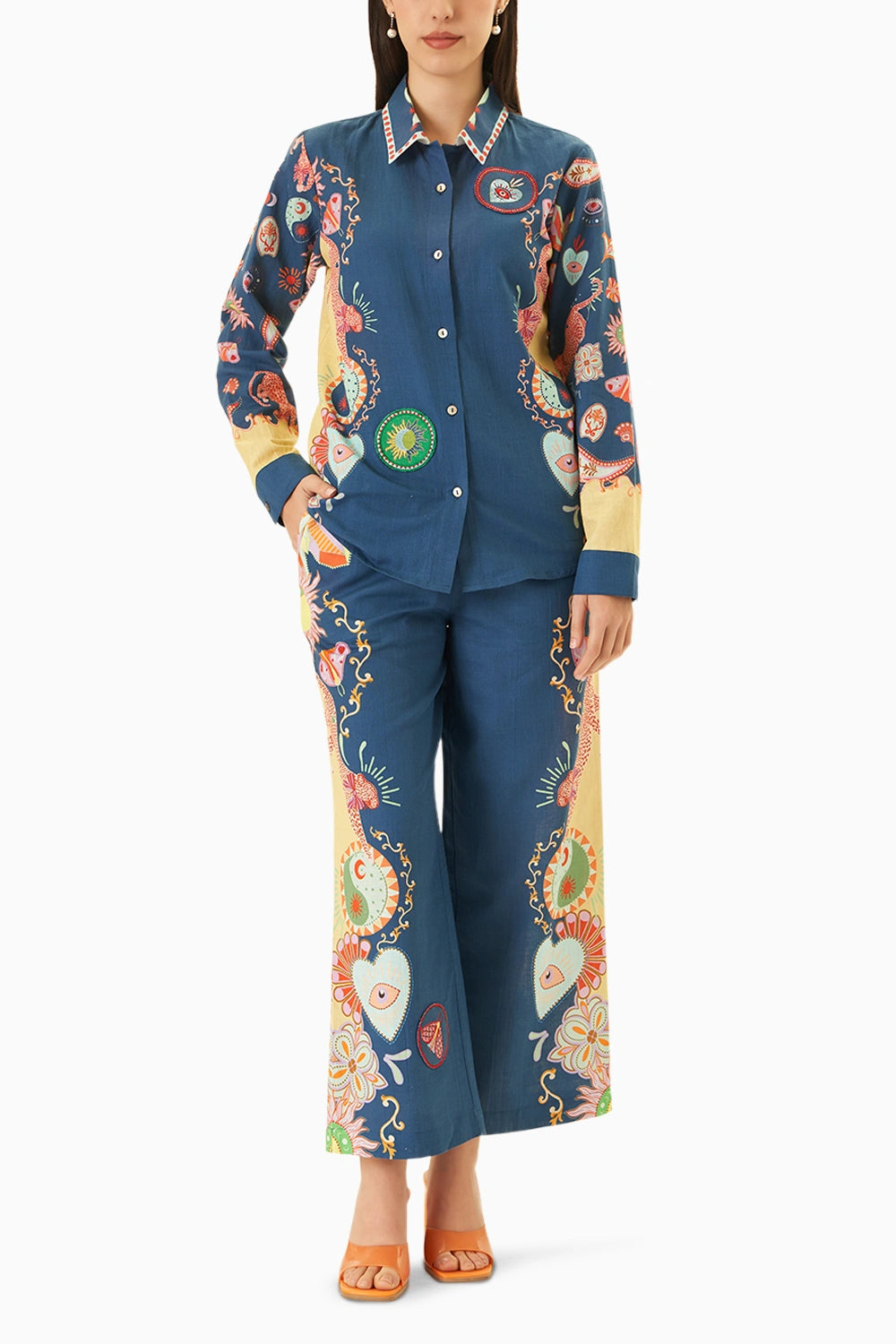 Blue Sabore Co-Ord Set