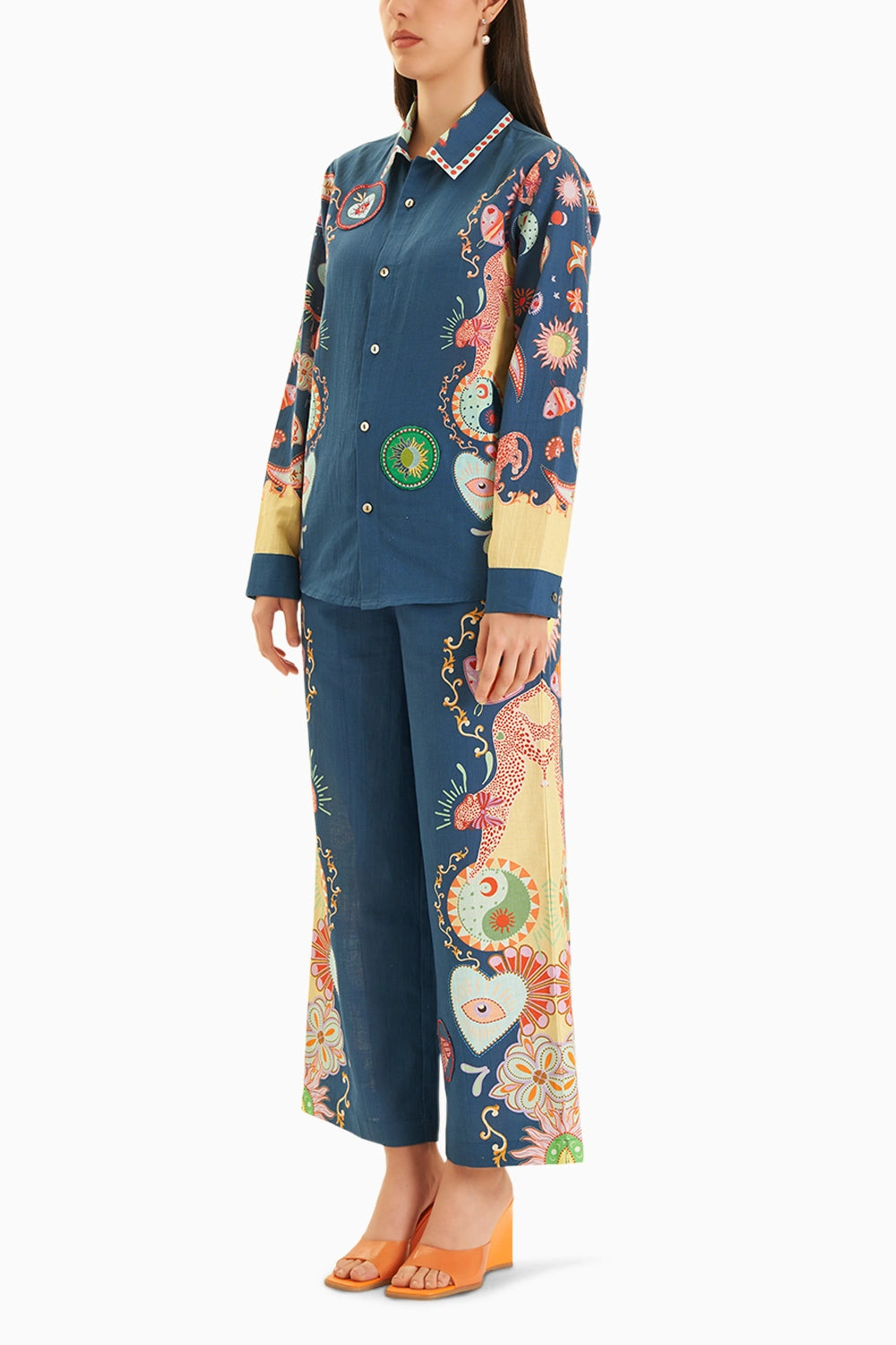Blue Sabore Co-Ord Set