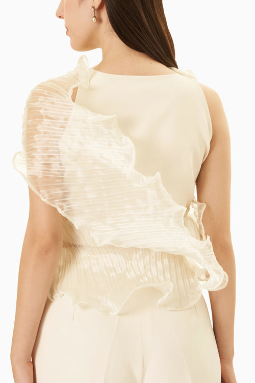 Cream Vanessa Top