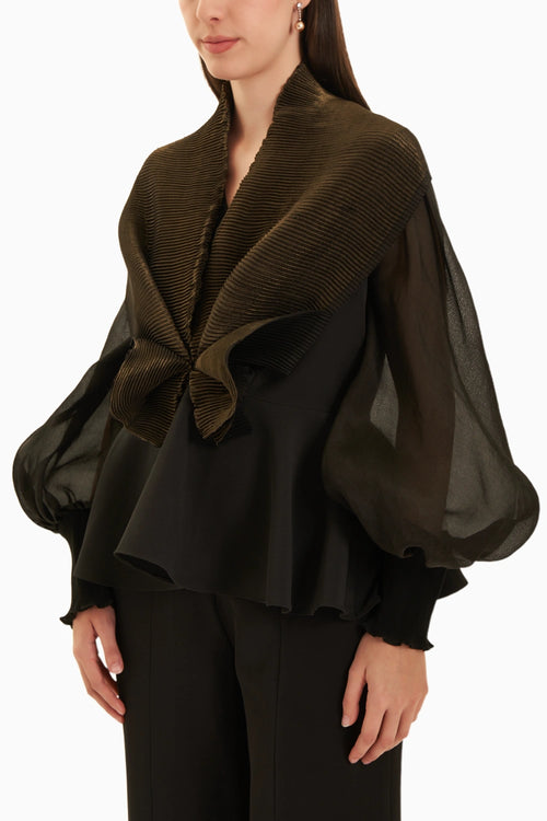 Black Copper Love Top