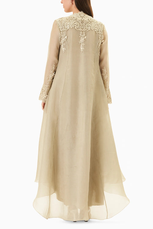 Green Organza Signature Kurta Sets