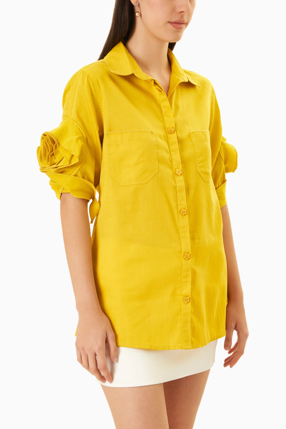 Amanda Yellow Shirt