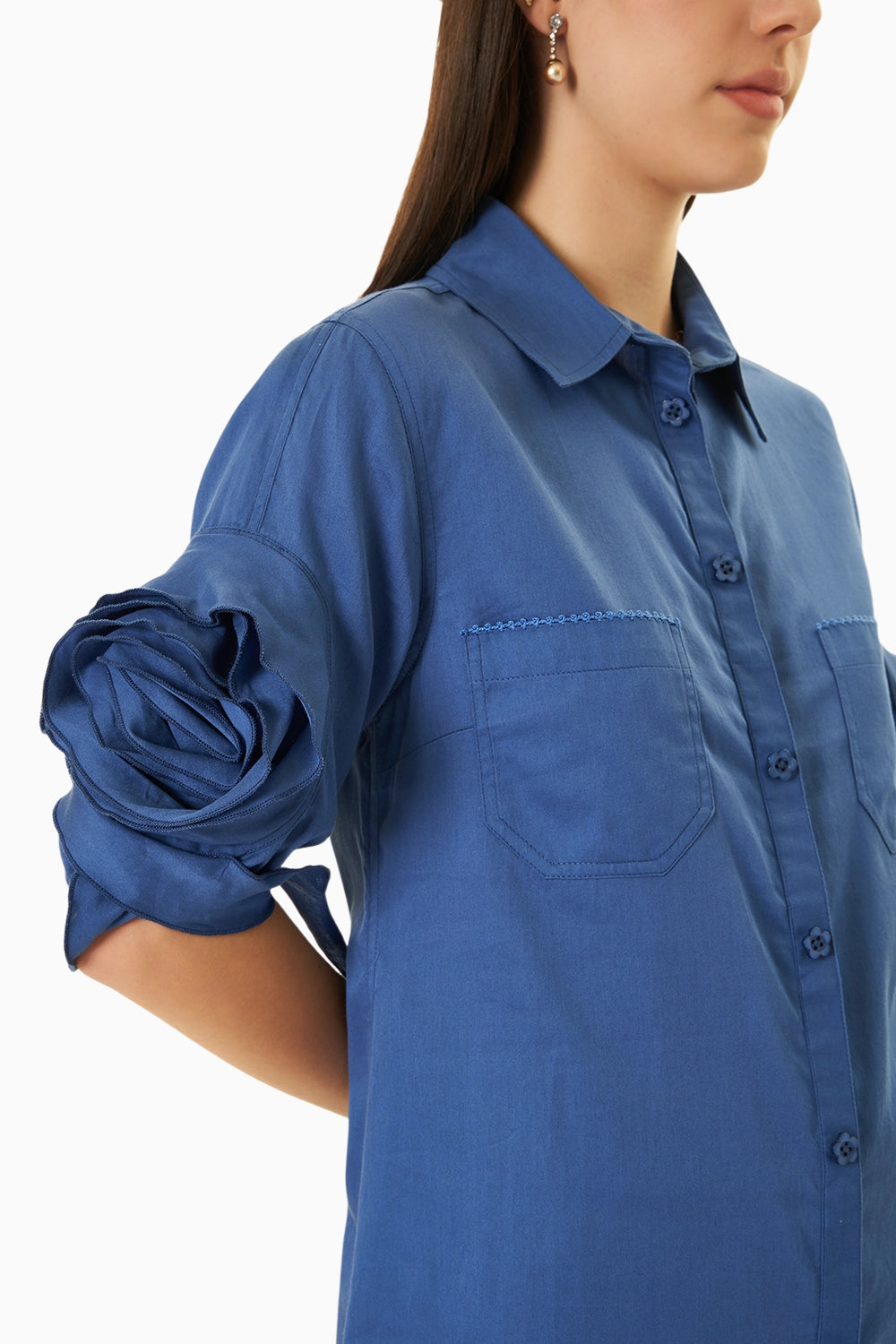 Amanda Blue Shirt