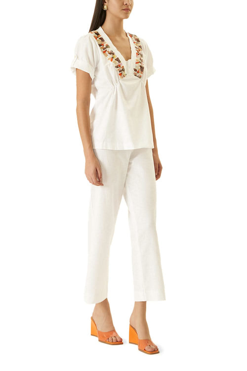 White Tuscan Co-ord
