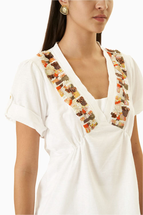 White Tuscan Co-ord