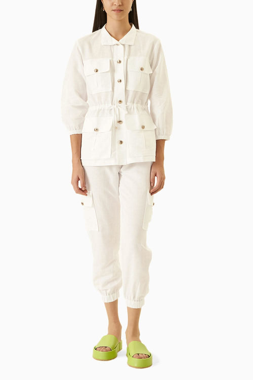 White Safari Co-ord