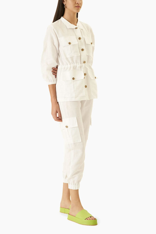 White Safari Co-ord