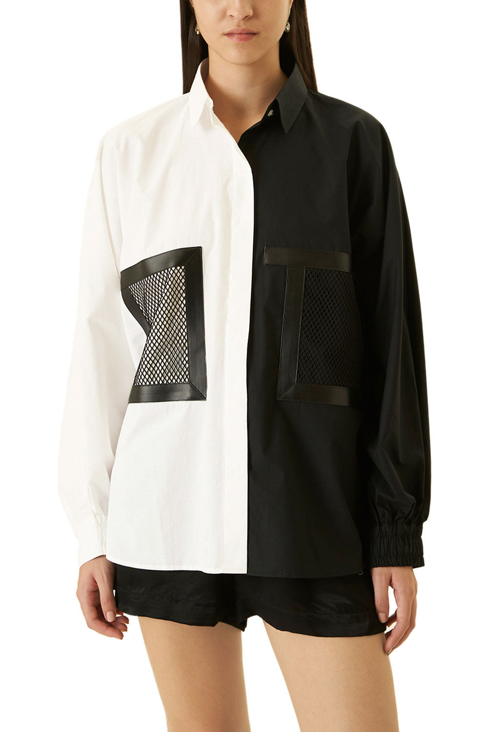 Black and White Yin-yang Shirt