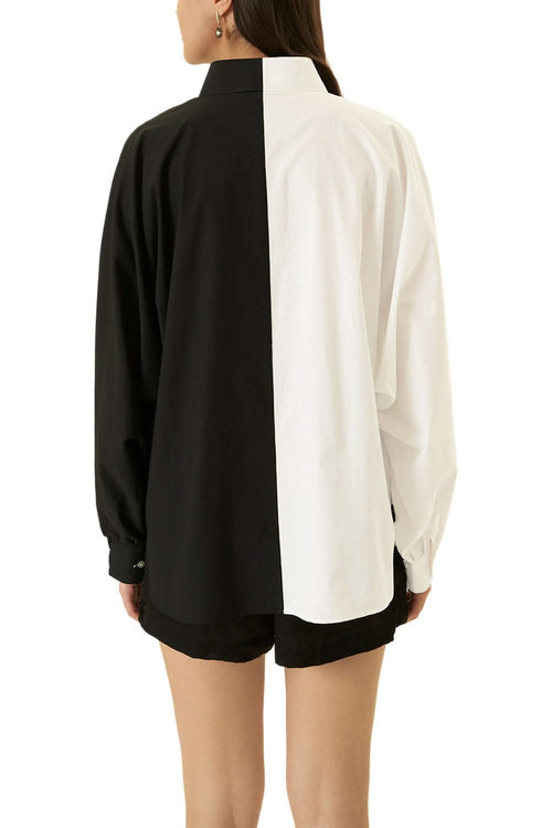 Black and White Yin-yang Shirt