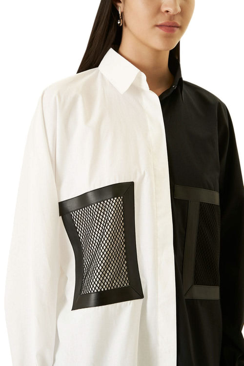 Black and White Yin-yang Shirt