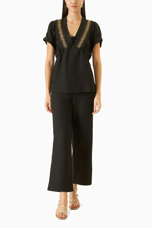 Black Tuscan Co-ord