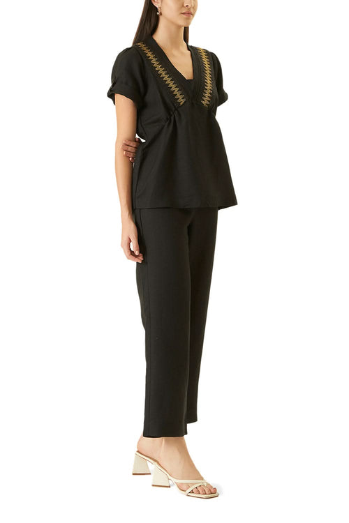 Black Tuscan Co-ord