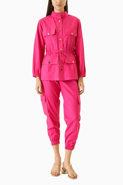 Hot Pink Safari Co-ord