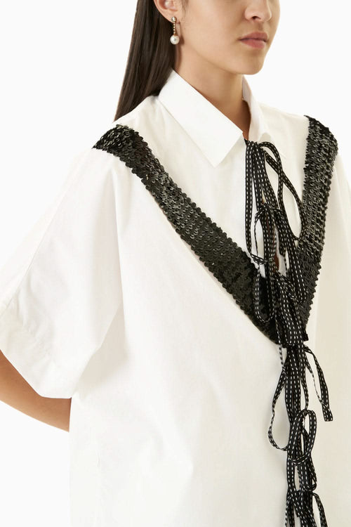 White Yoyo Co-ord Set