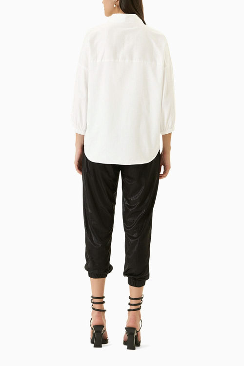 White and Black Jazz Co-ord Set