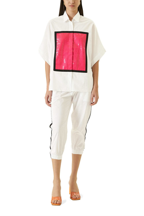 White Pink Yono Co-ord Set